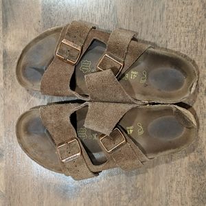 Birkenstock Suede Arizona sandals size 10
